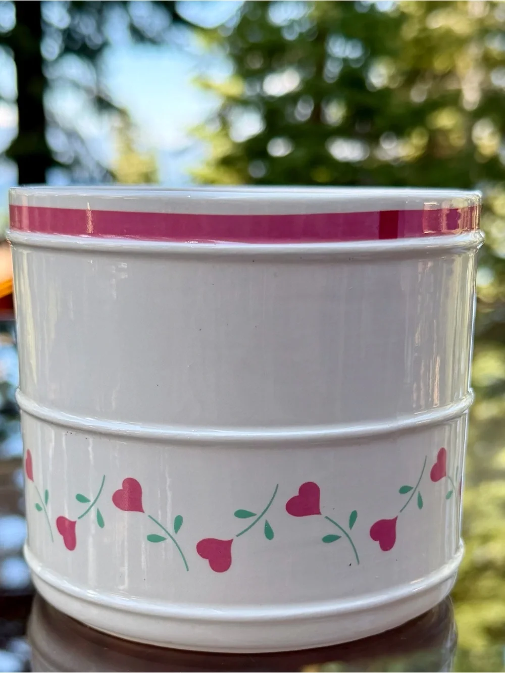 1985 Inarco faux playful pink